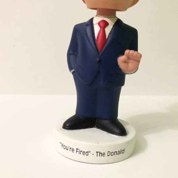 2005 Donald Trump Youre Fired Funko Wacky Wobbler Apprentice 7 Inch Bobble Head - Picture 3 of 16